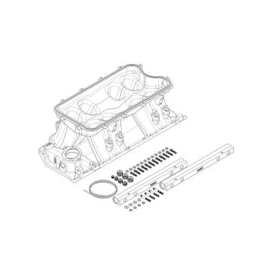 Holley - Holley 300-961 Engine Intake Manifold Base for Chevy Big Block