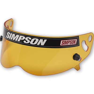 Simpson Safety - Simpson Safety 88802A Helmet Shield Amber for Voyager 2