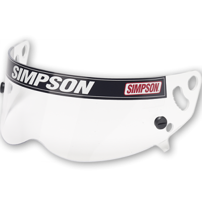 Simpson Safety - Simpson Safety J88600 Jr Super Shark A Clear Shield