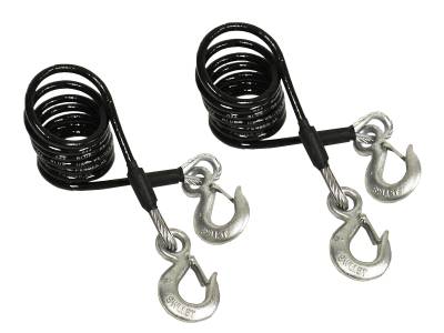Blue Ox - Blue Ox BX88197 Safety Cable Kit Class IV 10000 lb 7' Length NEW