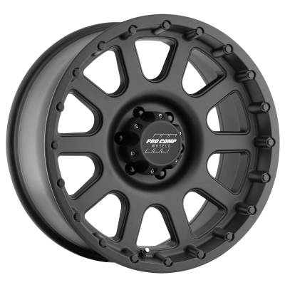 Pro Comp Wheels - Pro Comp Wheels PA32 BANDIDO 16x8 6x5.5 0mm Flat Black PXA7032-6883