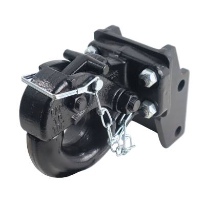 Shocker Hitch - Shocker Hitch SH-331-332 Shocker 10-Ton Pintle Hitch Hook w/Mounting Plate
