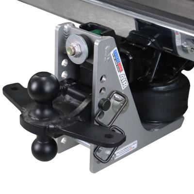 Shocker Hitch - Shocker Hitch SH-520-200BLK-SC Shocker Streamline 10K 2" Aluminum Air Hitch