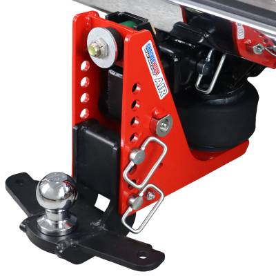Shocker Hitch - Shocker Hitch SH-640-200-25SC Shocker 12K 2" Air Receiver Hitch 2-5/16" Ball