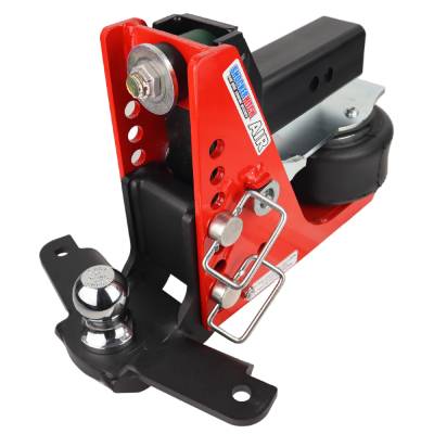 Shocker Hitch - Shocker Hitch SH-640-250-2SC Shocker 12K 2.5" Air Receiver Hitch