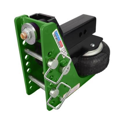 Shocker Hitch - Shocker Hitch SH-HDG200-250 Shocker HD 20K 2.5" Mean Green Air Receiver Hitch
