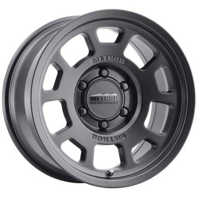 Method Race Wheels - Method Race Wheels MR705 Bead Grip 17x8.5 5x5.0 0mm Matte Black MR70578550500
