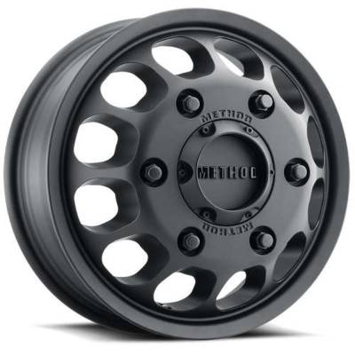 Method Race Wheels - Method Race Wheels MR901 Dually 16x5.5 6x205 117mm Matte Black MR901655925117
