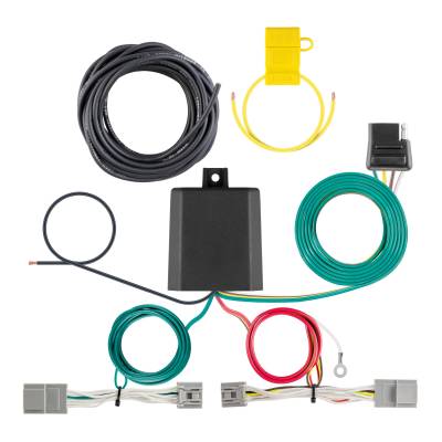 CURT - CURT 56539 Custom Wiring Harness 4-Way Flat Output Select Lincoln Nautilus