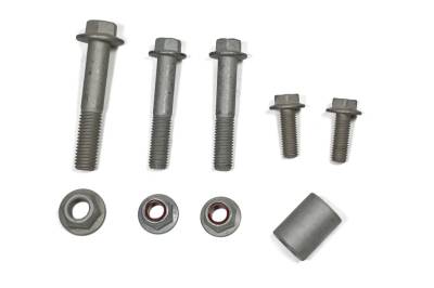 Steer Smarts - Steer Smarts 79024001 Track Bar Bracket Hardware Kit for 07+ Jeep Wrangler & JT