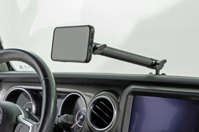 Rough Country Suspension Systems - Rough Country Modular Dash Mount Plate 10" Arm for Jeep JL/JT 10662