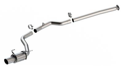 Borla - Borla 140931 ATAK Cat-Back Exhaust Single Right Rear Exit for 22-25 WRX 2.4L