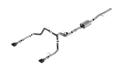 Borla - Borla Exhaust 140997CFBA ATAK Cat-Back System for 24+ Silverado/Sierra 1500 6.2L