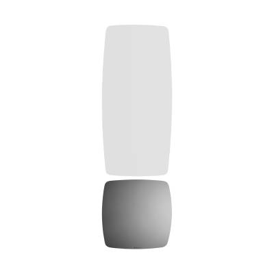 Burco - Burco 11B-3001 Door Mirror Glass Only for International
