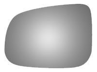 Burco - Burco 4614 Volvo Left Door Mirror GLASS ONLY