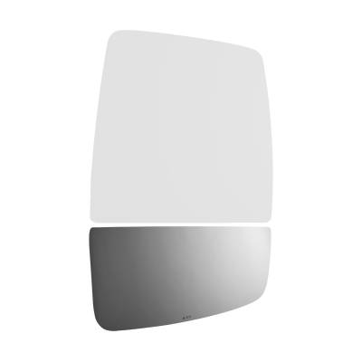 Burco - Burco 3916 Chevy/Ford/GMC Right Lower Door Mirror GLASS ONLY