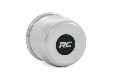 Rough Country Suspension Systems - Rough Country USC330C 3.30 Bore Closed Steel Wheel Center Cap Chrome Each