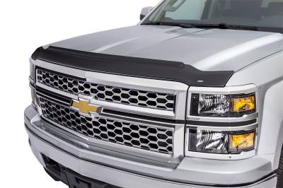 Husky Liners - Husky Liners 2830005 Aeroskin II Hood Protector Matte Black Low Profile