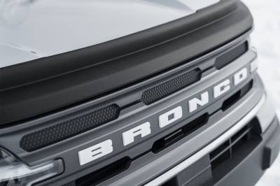 Husky Liners - Husky Liners 2830188 Aeroskin II Hood Protector Matte Black Low Profile