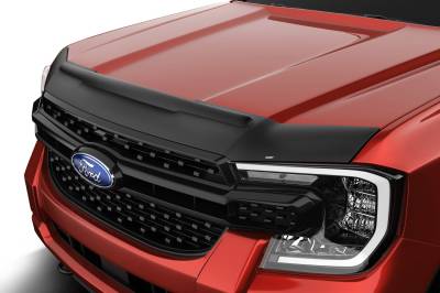 Husky Liners - Husky Liners 2830266 Aeroskin II Hood Protector Matte Black Low Profile
