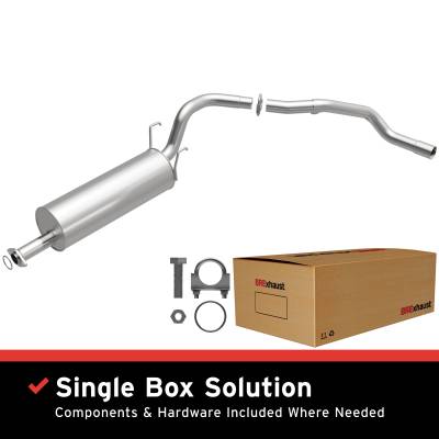 BRExhaust - BRExhaust 106-0258 Direct-Fit Exhaust System Replacement Kit