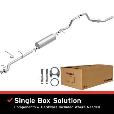 BRExhaust - BRExhaust 106-0088 Direct-Fit Exhaust System Replacement for 06-10 Explorer 4.0