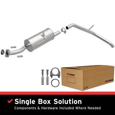 BRExhaust - BRExhaust 106-0223 Direct-Fit Exhaust System Replacement Kit