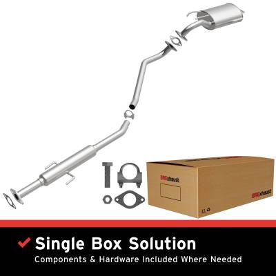 BRExhaust - BRExhaust 106-0399 Direct-Fit Exhaust System Replacement Kit