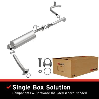 BRExhaust - BRExhaust 106-0360 Direct-Fit Exhaust System Replacement Kit