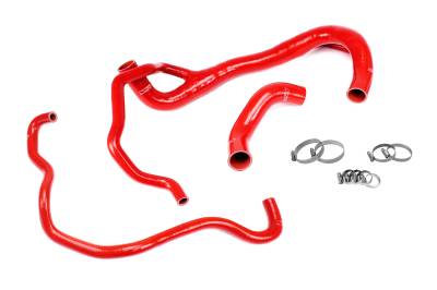 HPS Performance - HPS 57-1675R-RED Radiator Coolant Hose Red for 15-23 Dodge Charger/Challenger