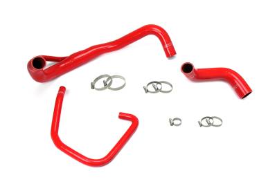 HPS Performance - HPS 57-1646R Red Radiator Coolant Hose Kit for 11-20 Dodge Charger 5.7L Pursuit
