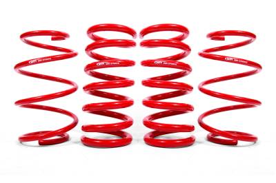 BMR Suspension - BMR Suspension SPD763R Lowering Springs 4Pc Minimum Drop Front Drag Version