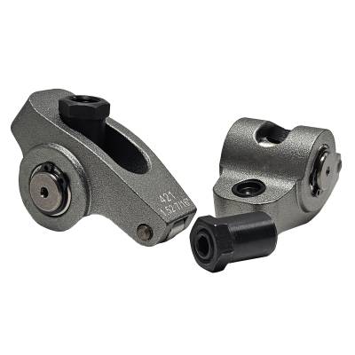 PRW - PRW 6542101 ROCKER ARMS 2024 Billet Alum Race 1.52 x 7/16" for 58-81 Pontiac