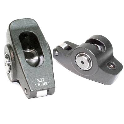 PRW - PRW 6532704 Pro Series Rocker Arm Set for 55-86 Chevy 262-400 1.6 x 3/8"