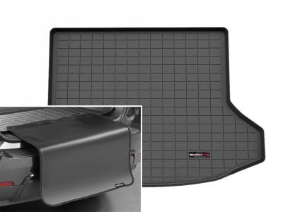 Weathertech - WeatherTech 401806SK Cargo Liner Mat w/Bumper Protector Black