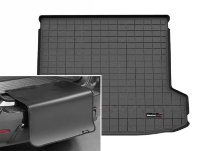 Weathertech - WeatherTech 401808SK Cargo Liner Mat w/Bumper Protector Black