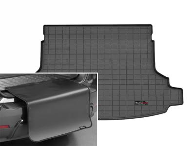Weathertech - WeatherTech 401807SK Cargo Liner Mat w/Bumper Protector Black