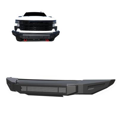 Black Horse Off Road - Black Horse AFB-SI23-BU Armour-II Bumper Only for 22-25 Silverado 1500
