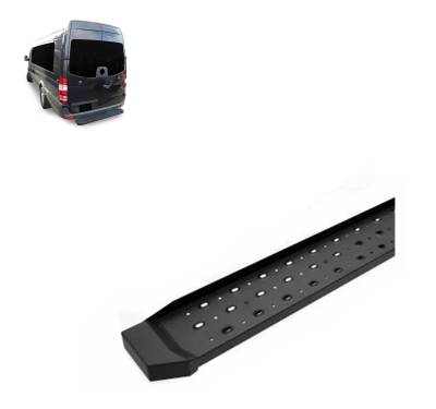 Black Horse Off Road - Black Horse 8DOSPA SPARTAN Black Rear Step Board for Dodge Sprinter