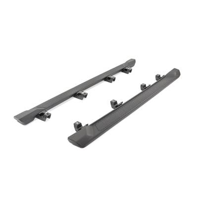 Black Horse Off Road - Black Horse RJEGL20 Textured Black Running Boards for 20-24 Jeep Gladiator