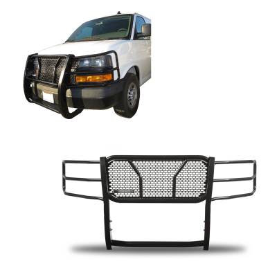 Black Horse Off Road - Black Horse RU-GV02MA-B HD Guard Black for 03-25 Chevy Express/Cargo