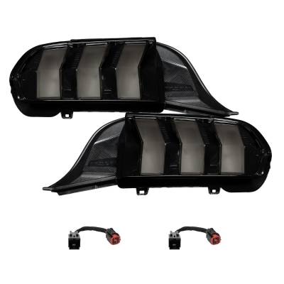 Form Lighting - Form Lighting FL0088 Smoked Sequential LED Taillights for 24-25 Ford Mustang