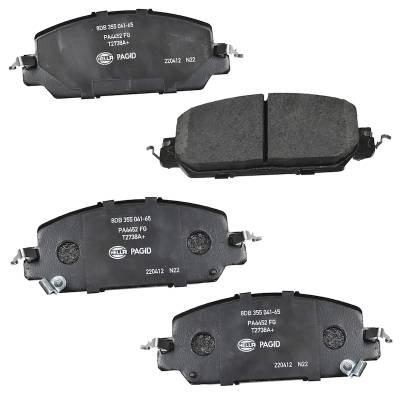 HELLA Brakes - HELLA Pagid 355041651 Disc Brake Pad Set
