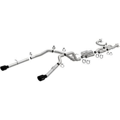 MagnaFlow Exhaust Products - MagnaFlow 19704 SPEQ Series Black Chrome Cat-Back System
