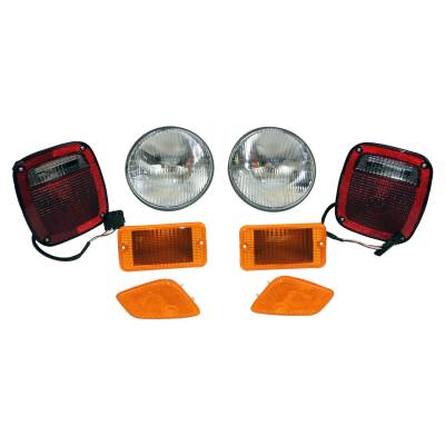 Crown Automotive Jeep Replacement - Crown LK6 Lamp Master Kit for 97 Jeep TJ Jeep Wrangler