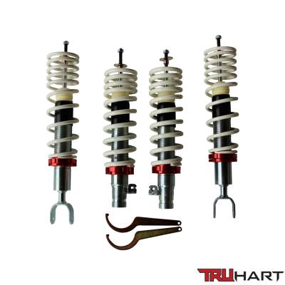 TruHart - TruHart TH-H702 Basic Coilovers for 94-01 Acura Integra 92-00 Honda Civic FWD