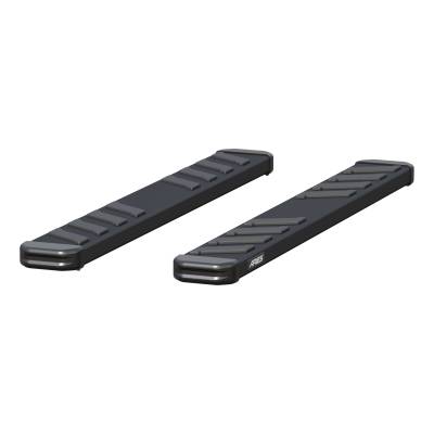 ARIES - ARIES B2953 NovaTrac 6" x 53" Black Steel Running Boards