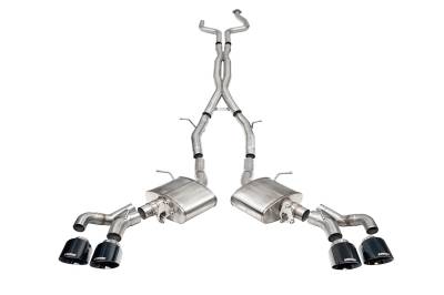 Corsa Performance - Corsa 21320BLK Xtreme Valved 3" Dual Mode Cat-Back Exhaust 22-25 CT5-V Blackwing