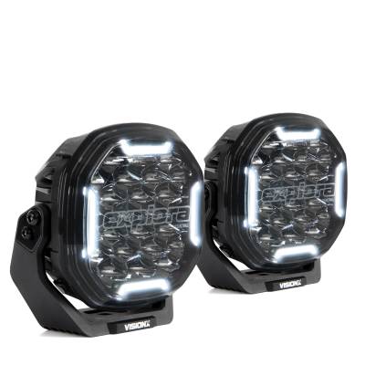 Vision X Lighting - Vision-X EX-DLX24SKIT Explora 7" Driving Light Kit
