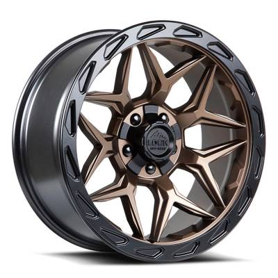 Lock Off-Road - Lock Off-Road MATRIX-2921MRMBR LC07 Matrix 20x9 5x5.0/5.5 0mm Bronze/Black